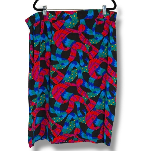 NWT Dead-stock Pia Rucci Silk Pencil Skirt Size 1X - Picture 1 of 7